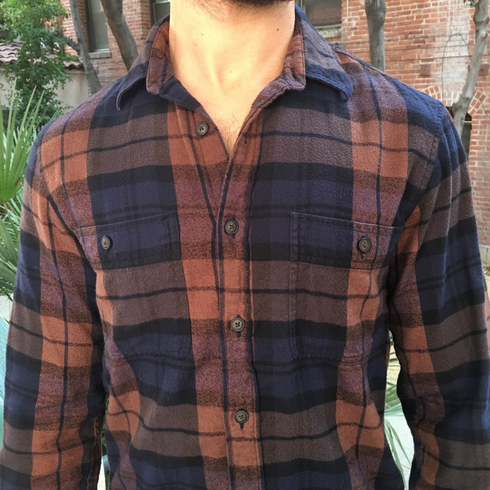 J Crew Flannel Button Down